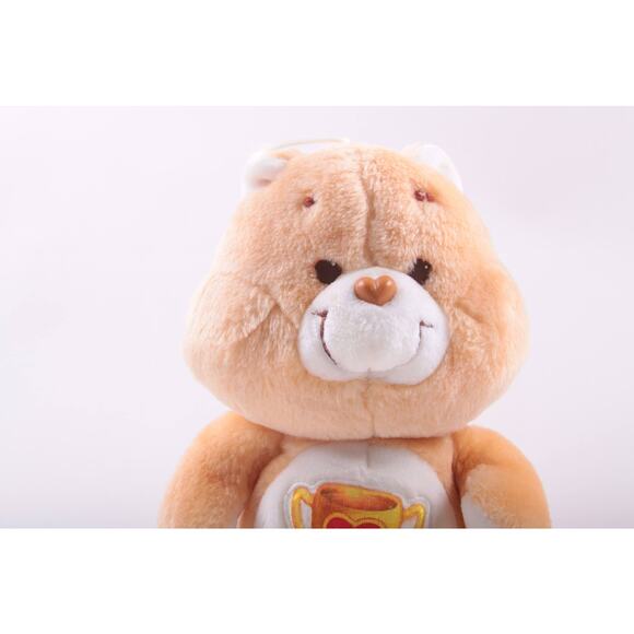 Vintage Care Bear Plush, Champ Bear, Trophy, Orange, Odor Free, Very Clean, Grea - Picture 2 of 2